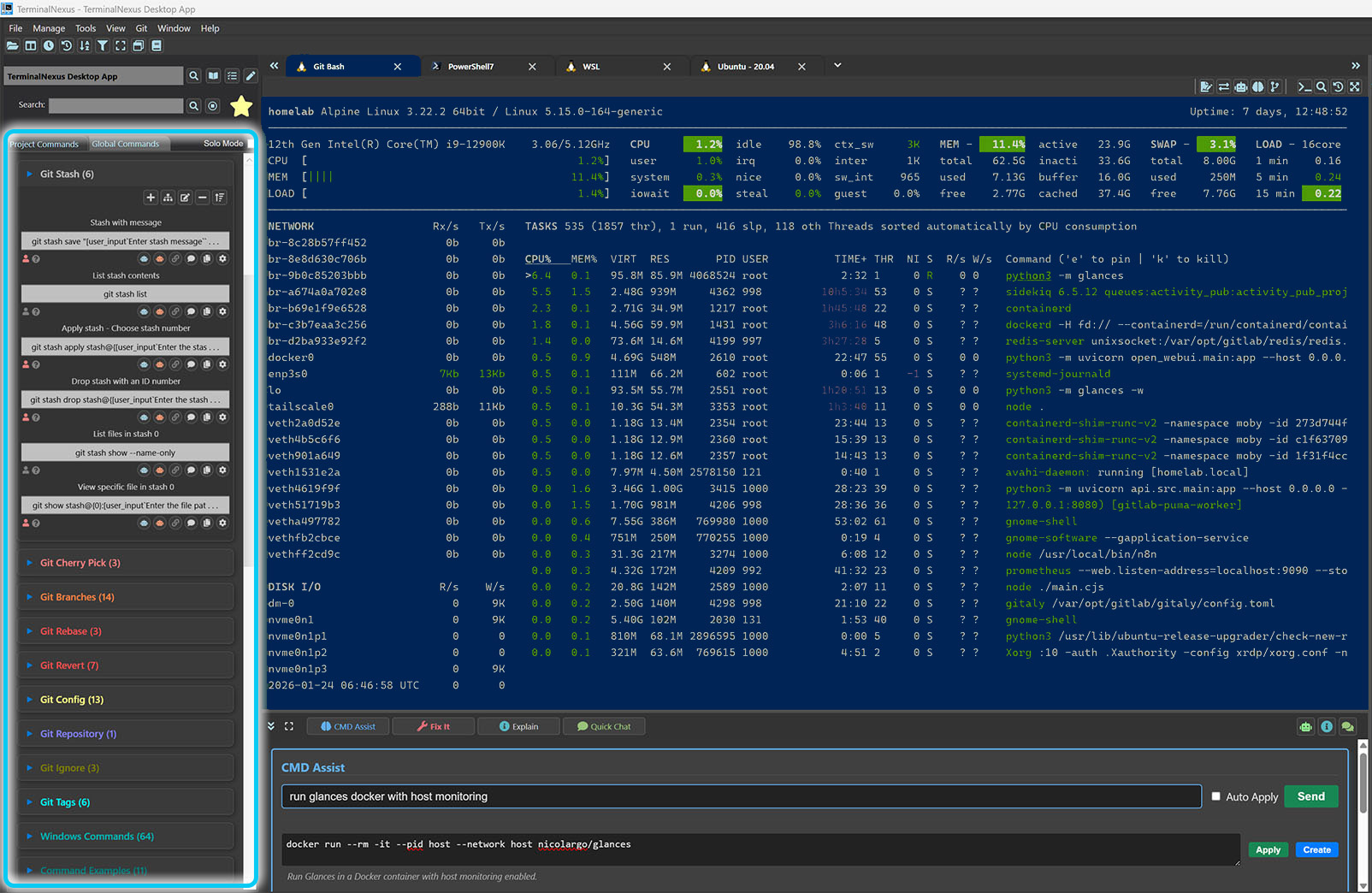 Custom Command Buttons